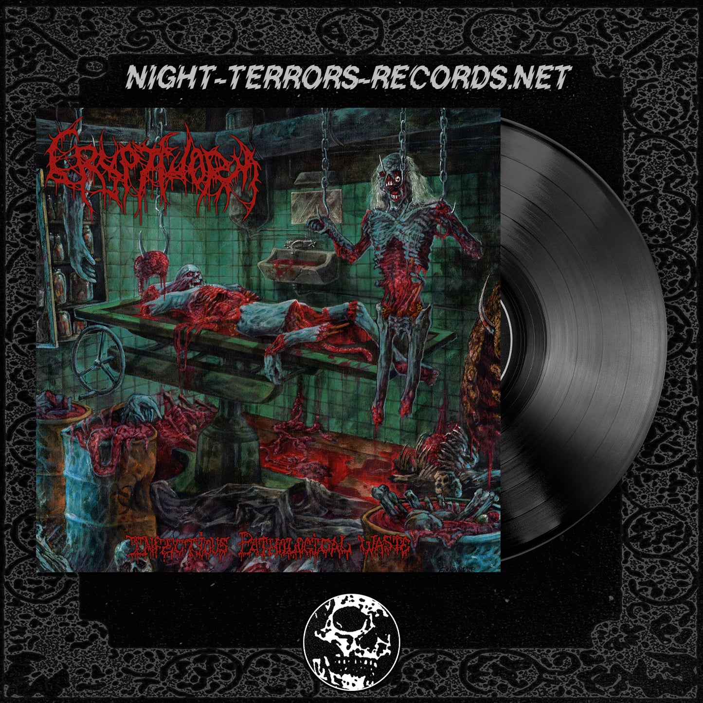 Cryptworm "Infectious Pathological Waste" LP