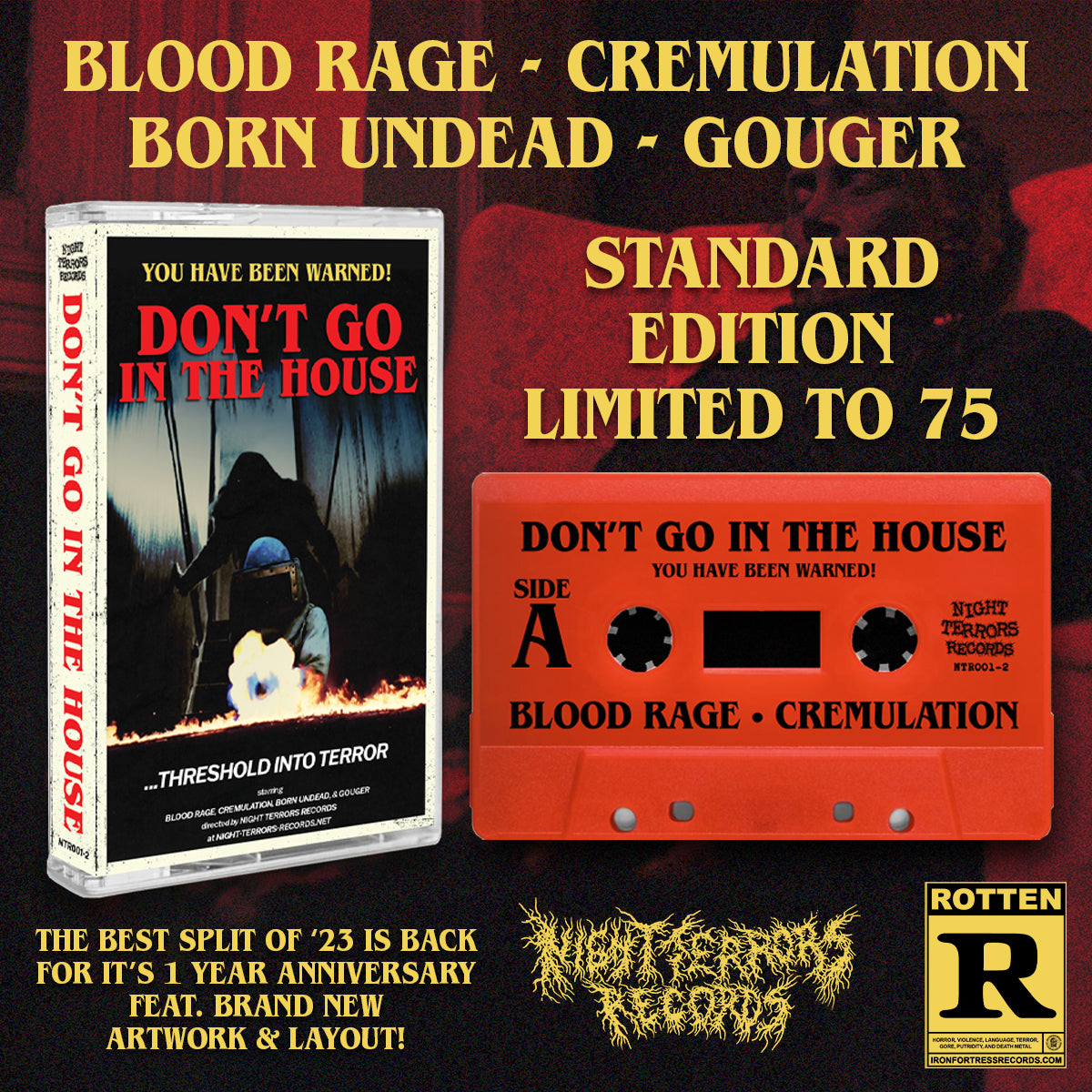 "DON'T GO IN THE HOUSE" 4-Way Split REPRESS TAPE