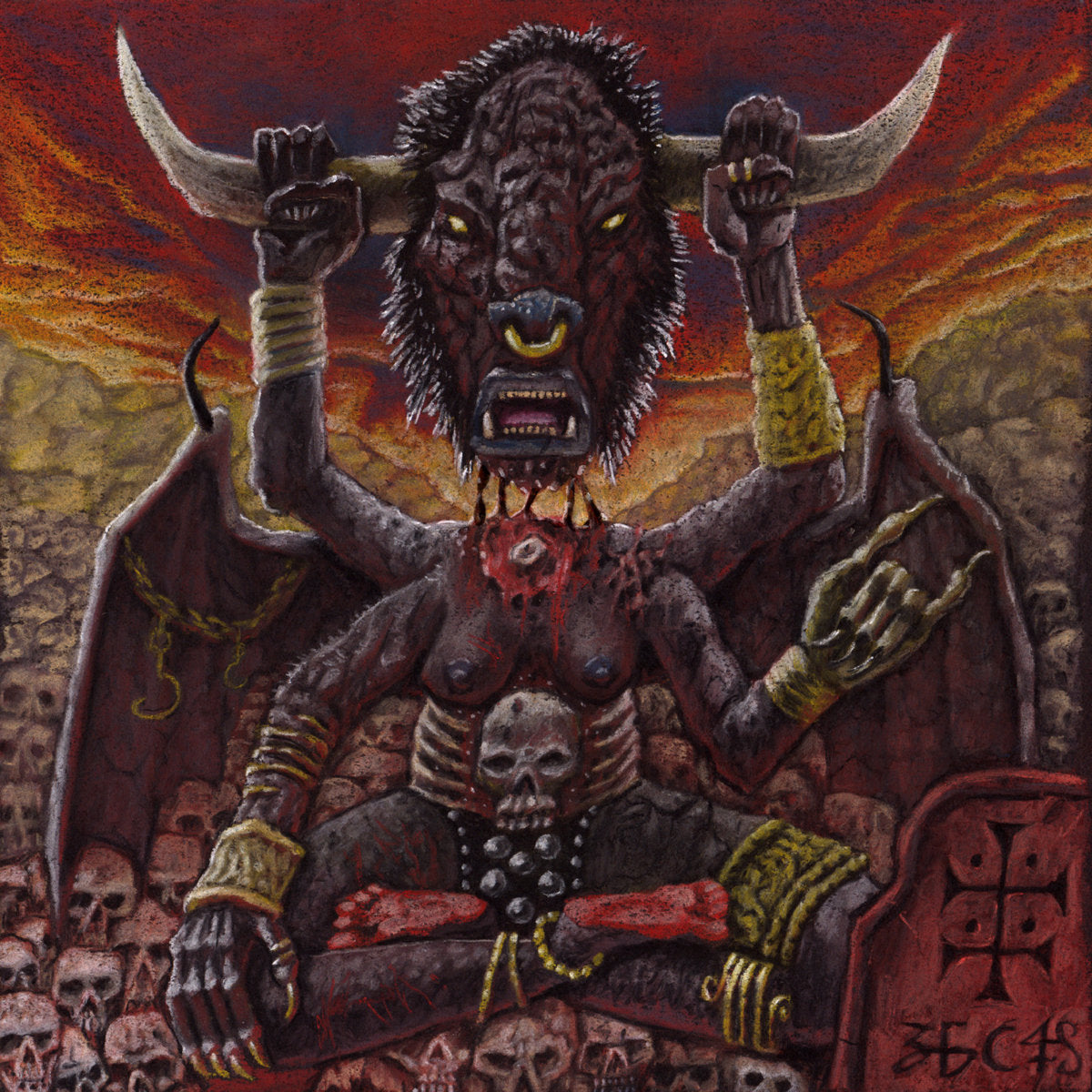 Defense Wound / Writhing Shadows "Anticosmic Rituals" TAPE