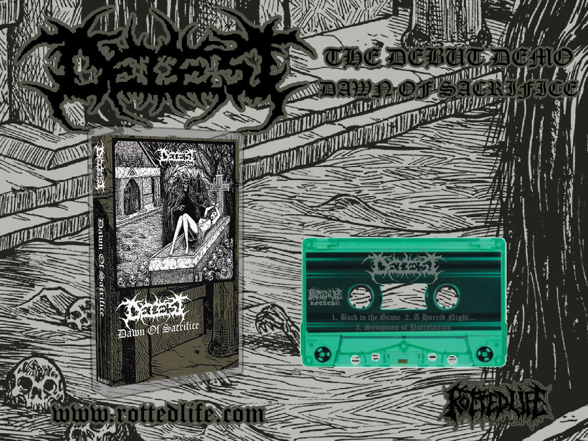 Detest "Dawn Of Sacrifice" TAPE