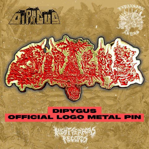 Dipygus "Metal Pin" RED LOGO