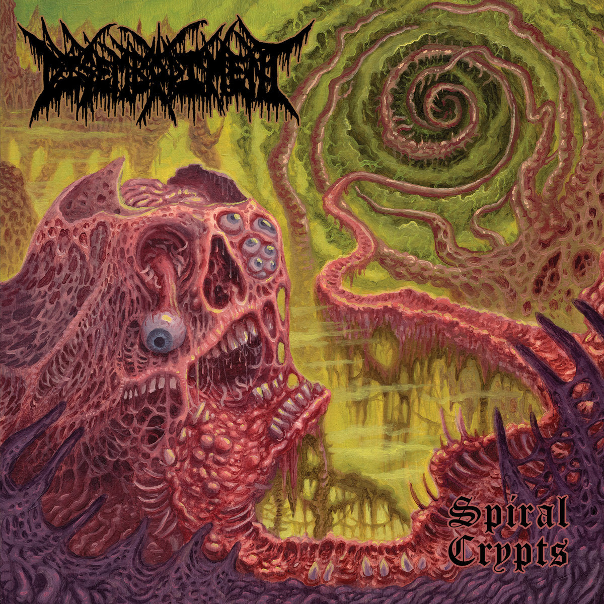 Disembodiment "Spiral Crypts" LP