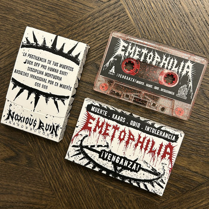 Emetophlia "¡Venganza! Muerte. Kaaos. Odio. Intolerancia." TAPE