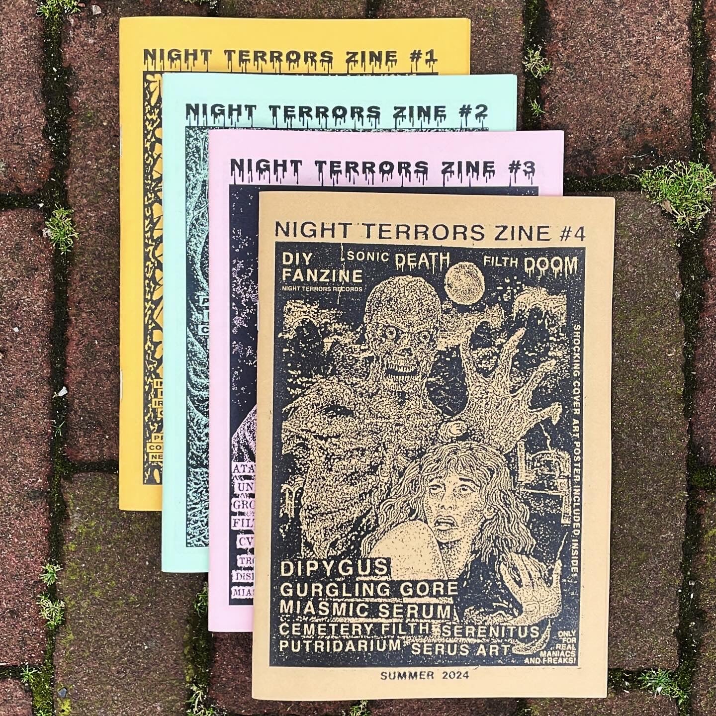 4x NTR ZINES BUNDLE "FIRST YEAR"