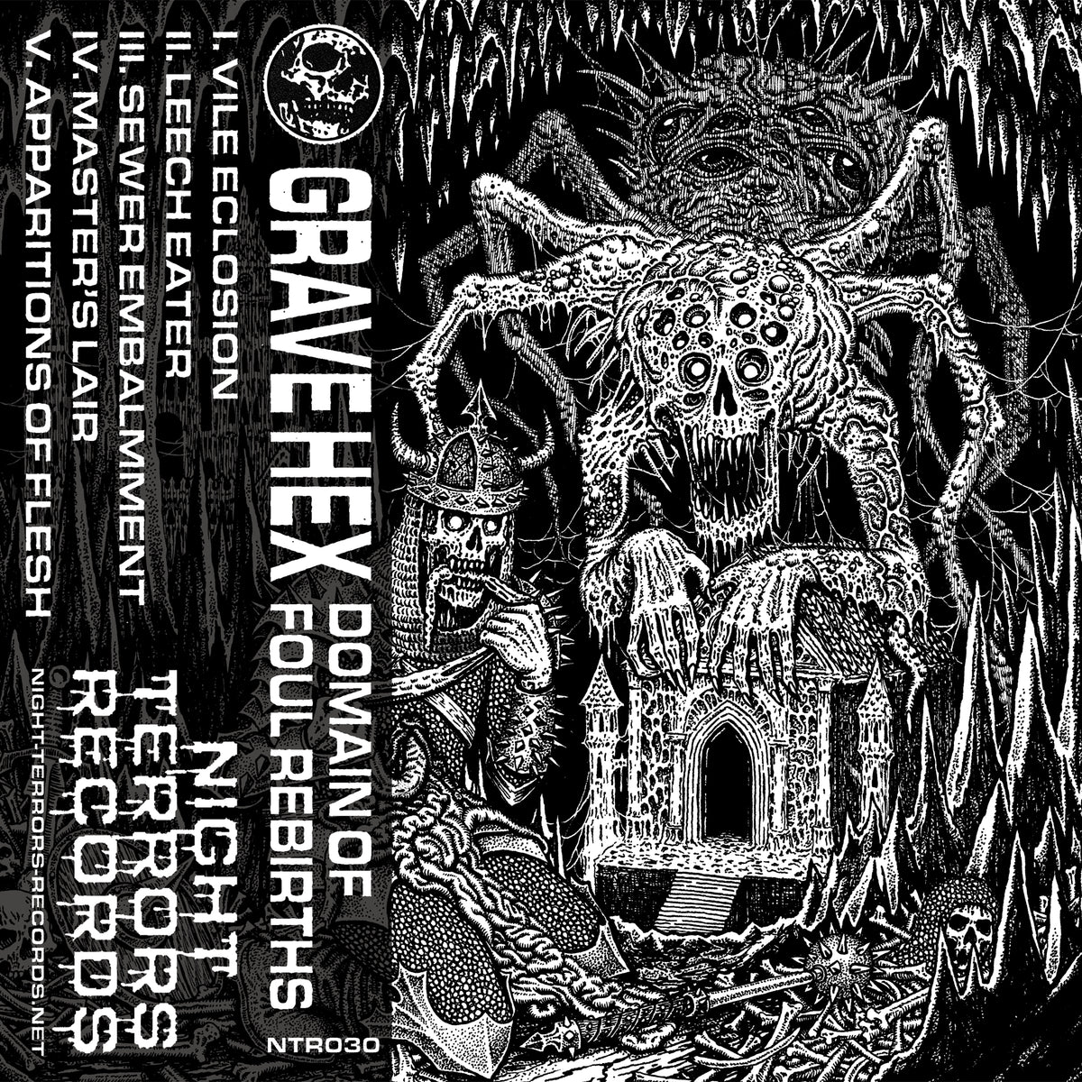 GRAVE HEX "Domain Of Foul Rebirths" TAPE