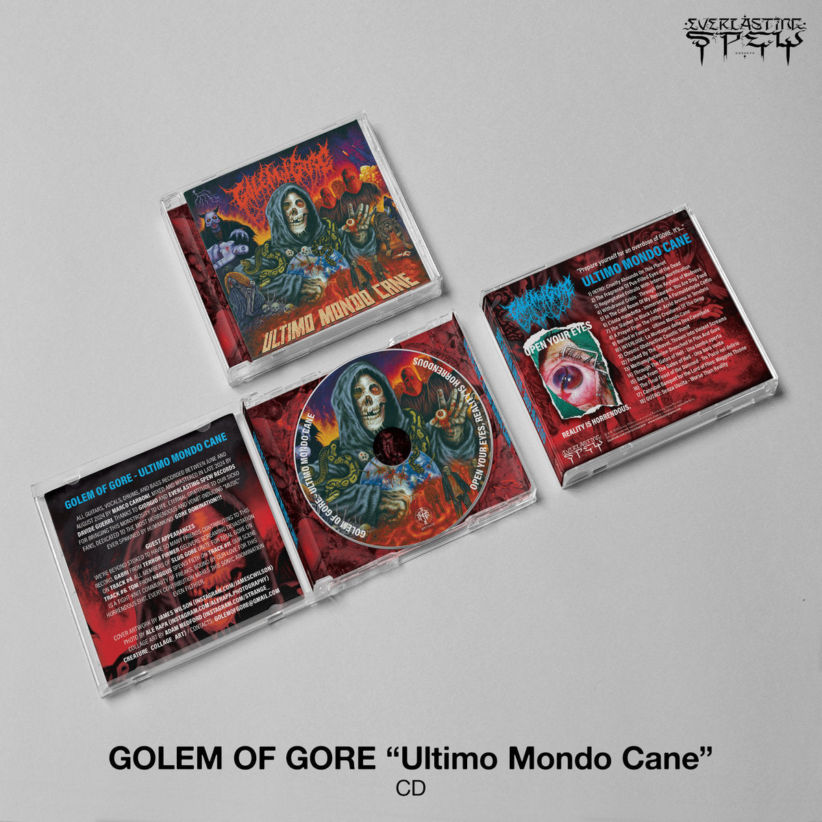 Golem Of Gore "Ultimo Mondo Cane" CD