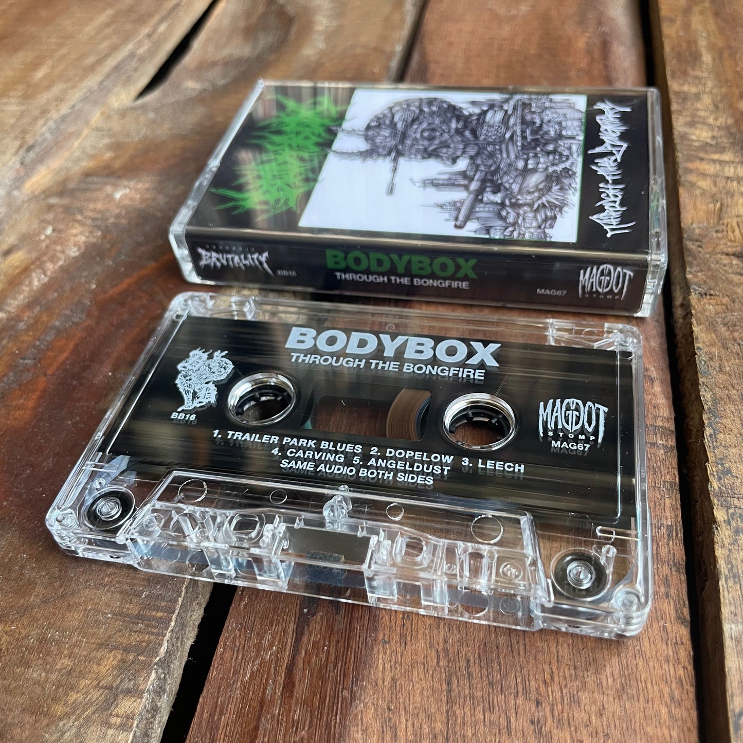 Bodybox "Through The Bongfire" TAPE