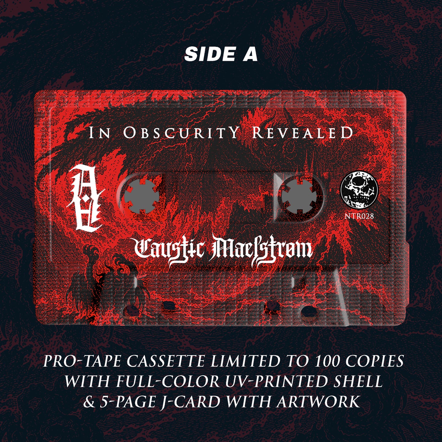 IN OBSCURITY REVEALED "Caustic Maelstrom" TAPE