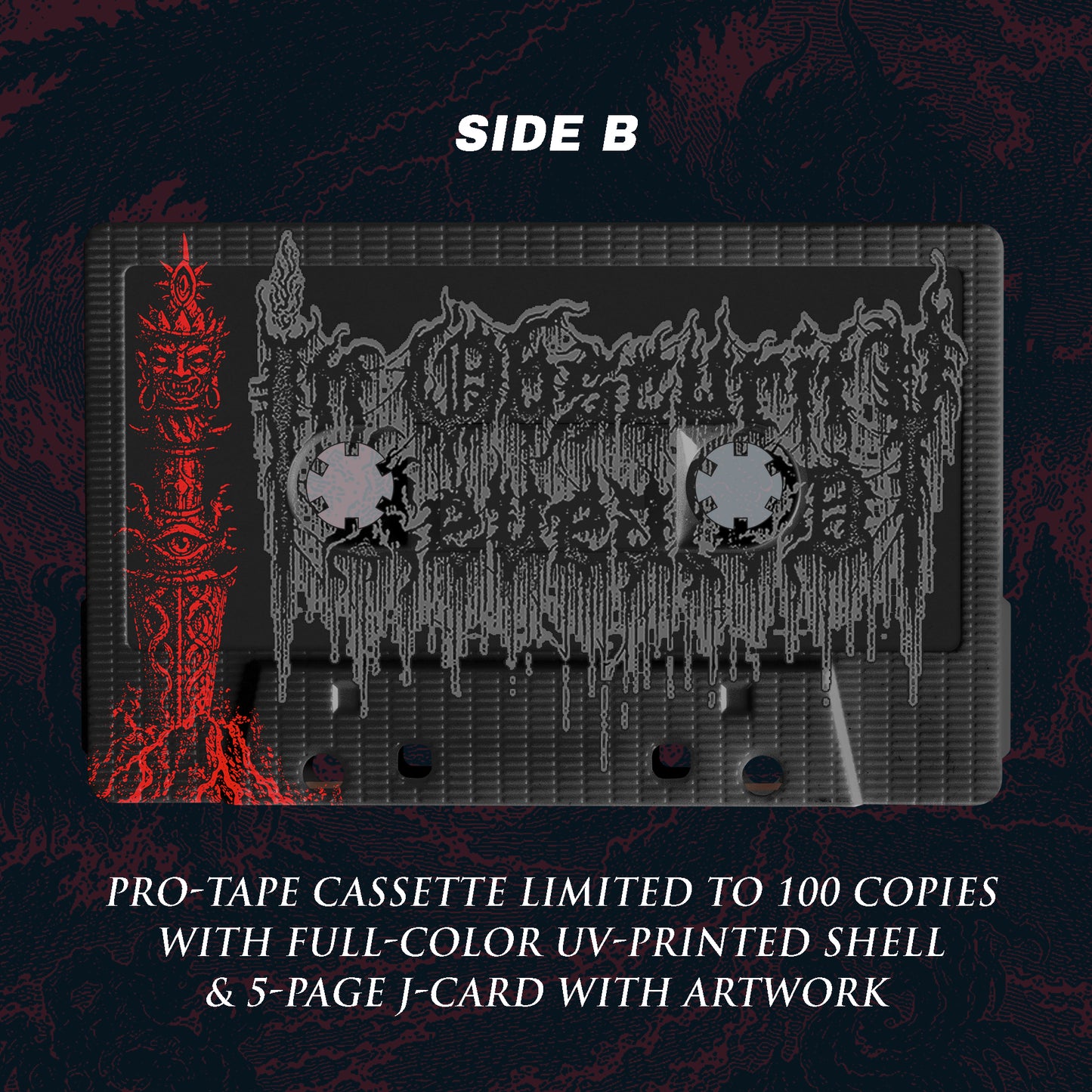 IN OBSCURITY REVEALED "Caustic Maelstrom" TAPE