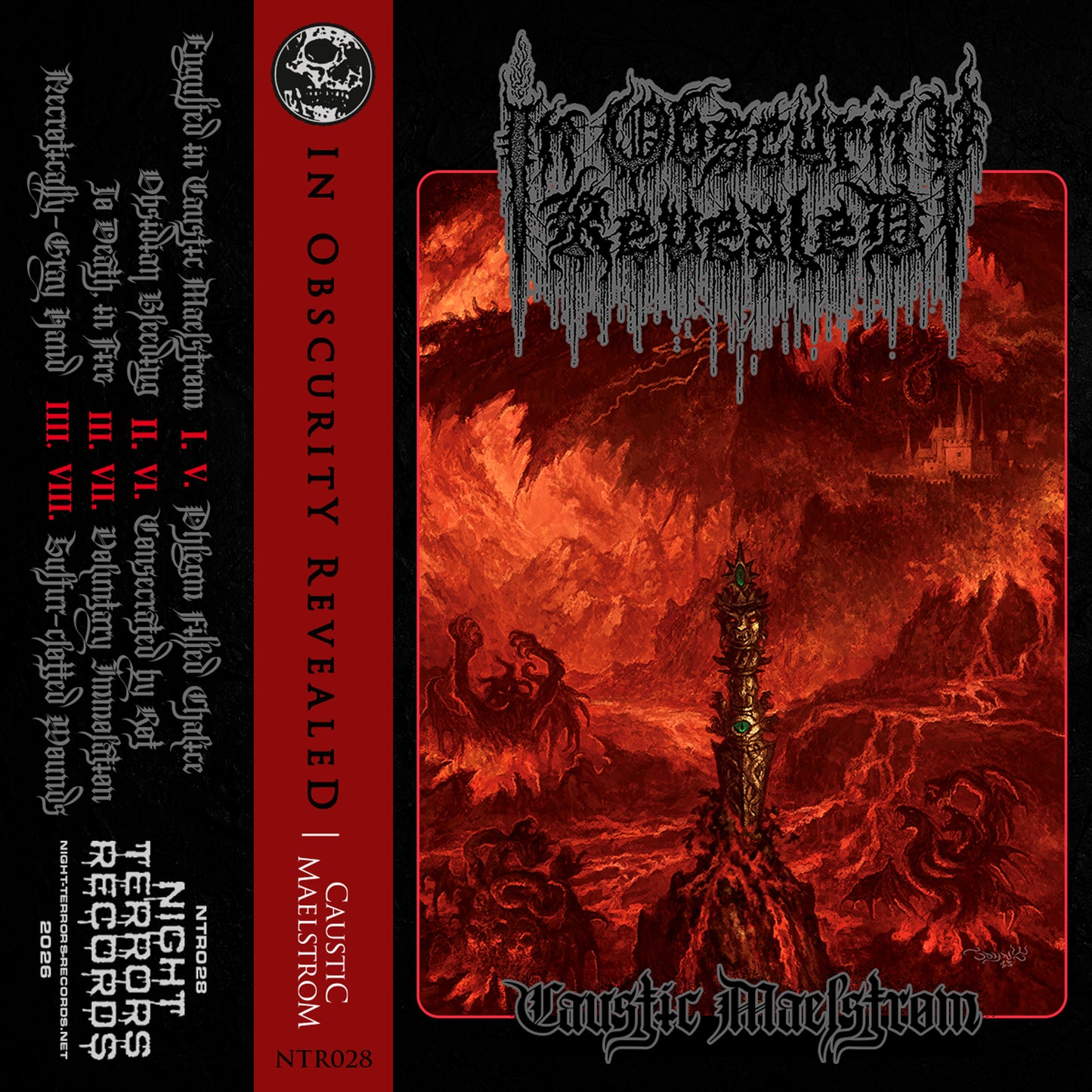 IN OBSCURITY REVEALED "Caustic Maelstrom" TAPE