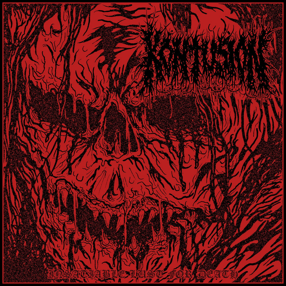 Kontusion "Insatiable Lust For Death" TAPE