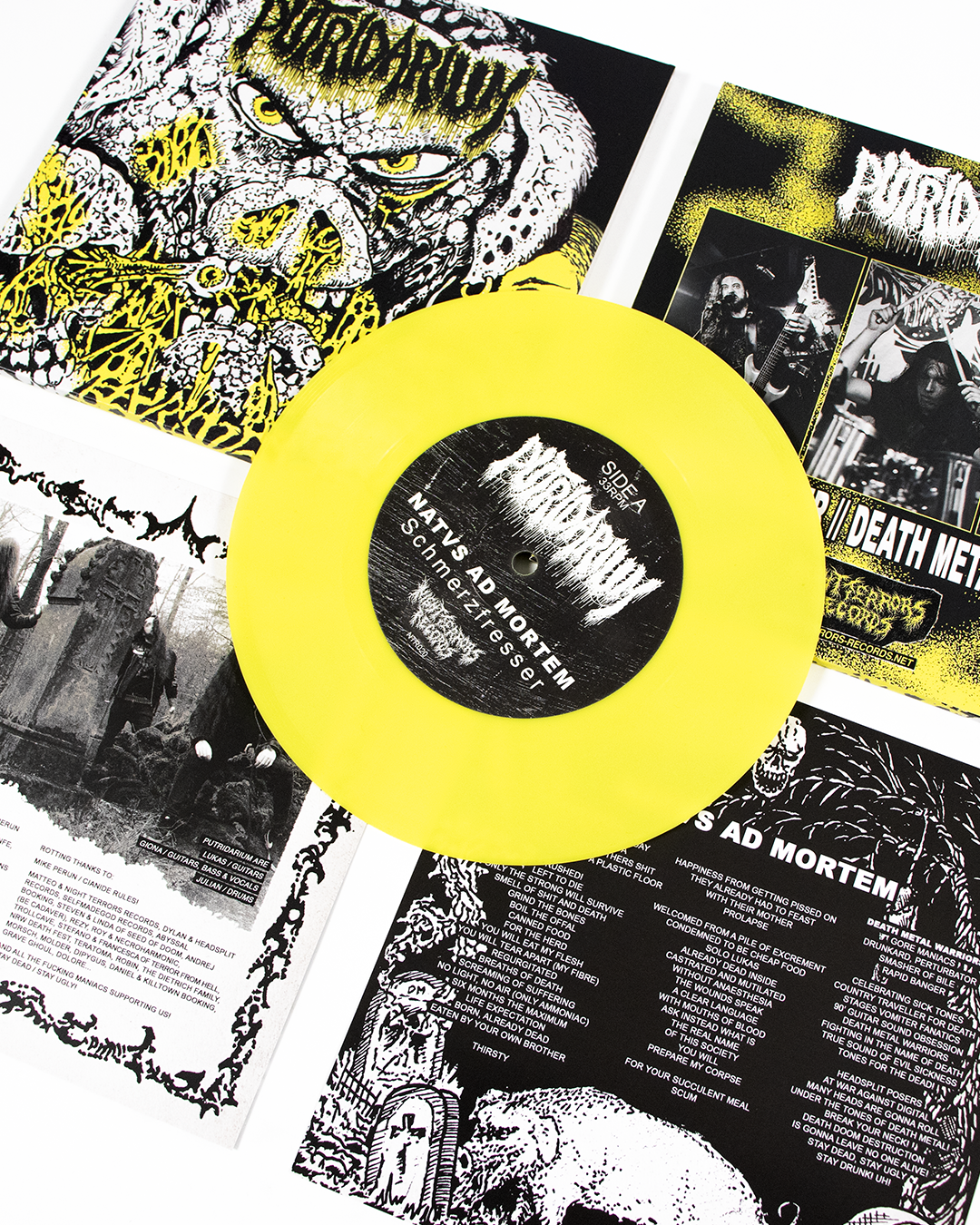 PUTRIDARIUM “Natvm Ad Mortem” 7"