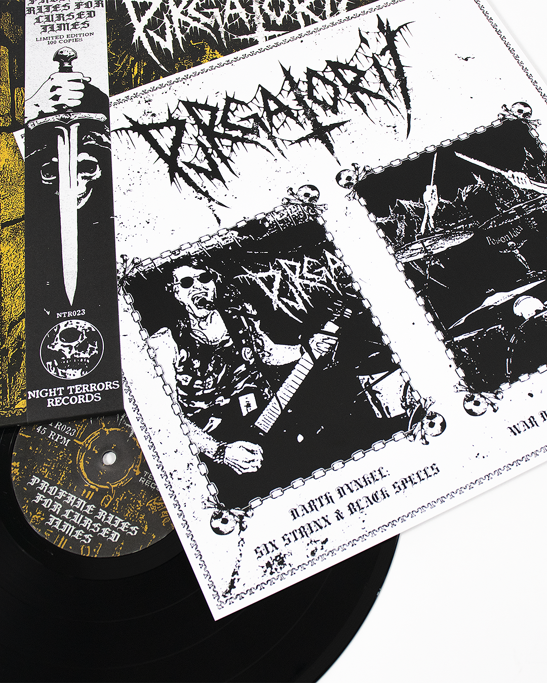 PVRGATORII "Profane Rites For Cursed Times" 12" + Fanzine