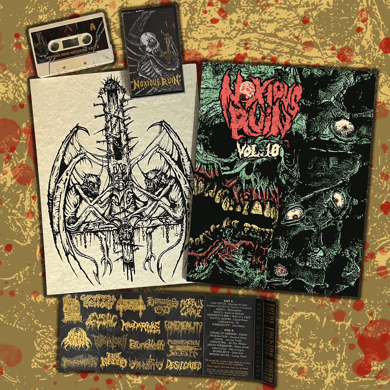 Noxious Ruin Magazine Vol. 10 + TAPE