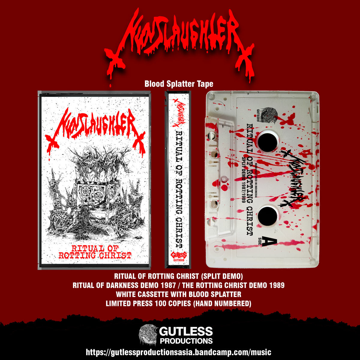 NunSlaughter "Ritual of Rotting Christ" TAPE