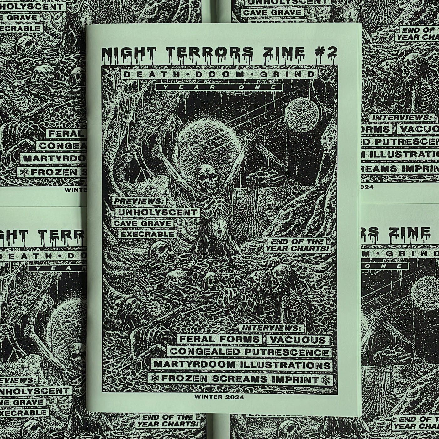 NIGHT TERRORS ZINE #2 "Winter 2024"