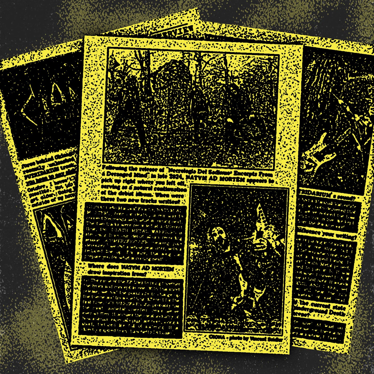 PUTRIDARIUM "Natvm Ad Mortem" FANZINE