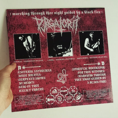 Pvrgatorii "Marching Through Thee Night Guided By A Black Fire" LP