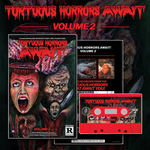 *PRE-ORDER* Tortuous Horrors Await "Vol. 2" TAPE