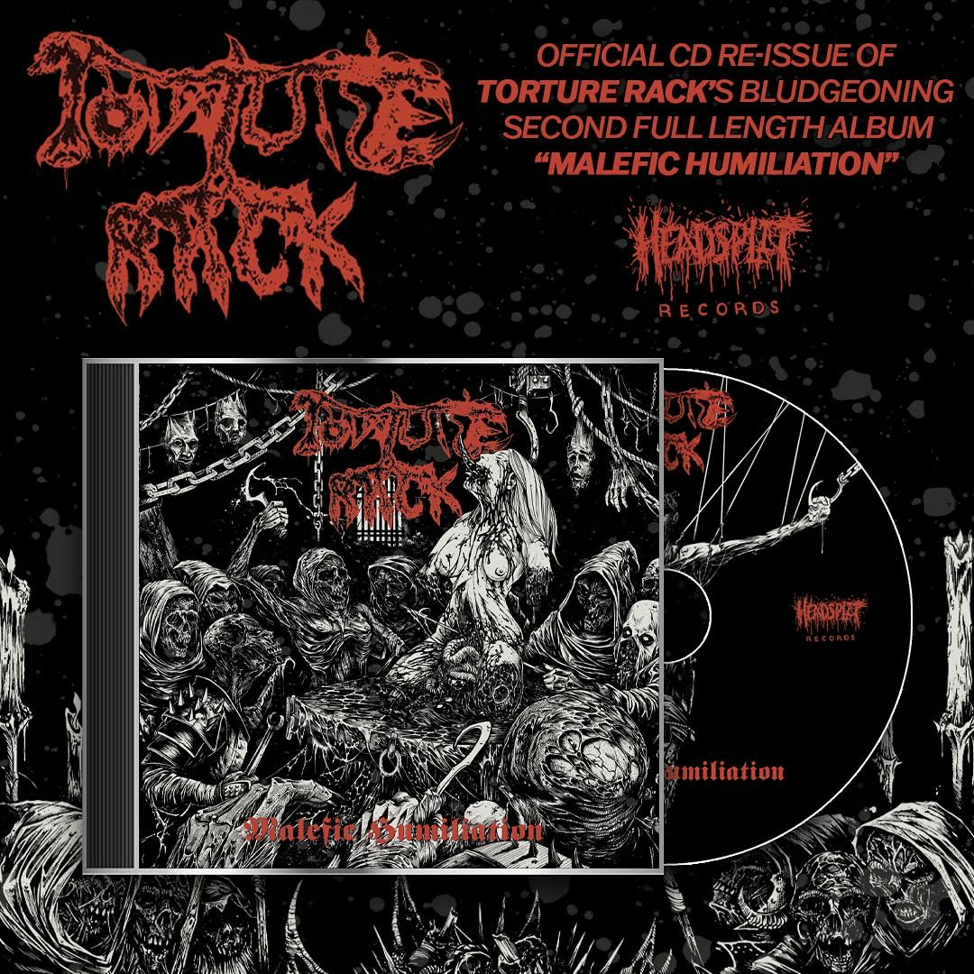 Torture Rack “Malefic Humiliation” CD