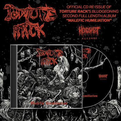 Torture Rack “Malefic Humiliation” CD