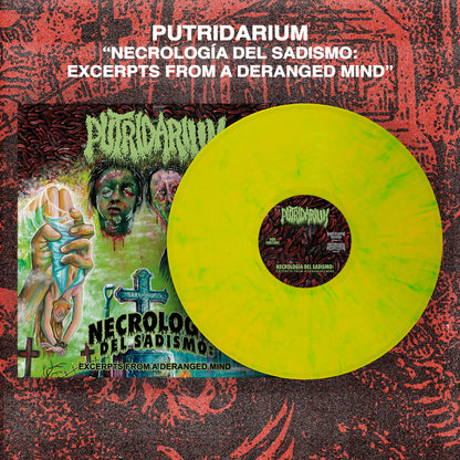 PUTRIDARIUM 12" SLIME GREEN + T-SHIRT [BUNDLE]