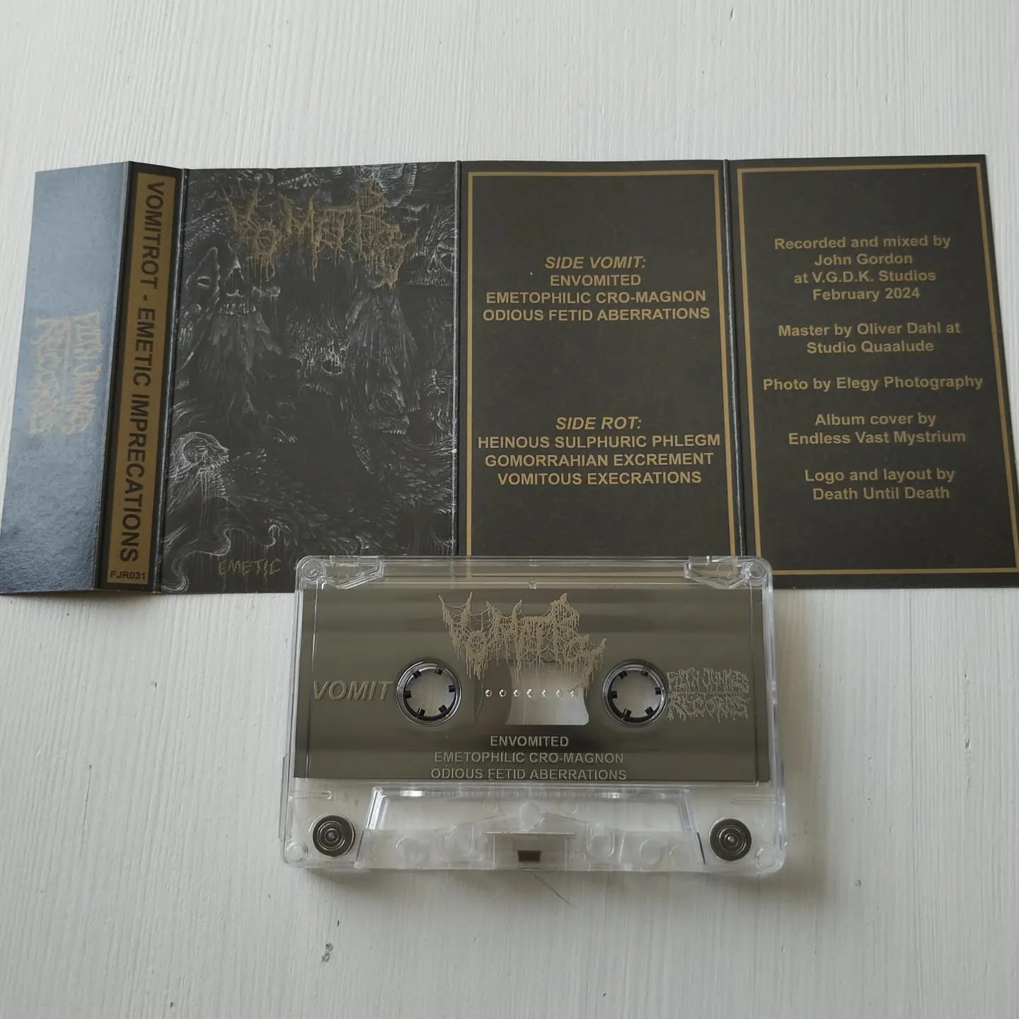 Vomitrot "Emetic Imprecations" TAPE