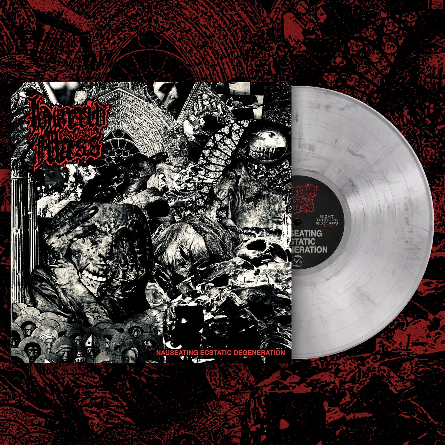 HORRID MASS "Nauseating Ecstatic Degeneration" LP