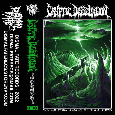 Cryptic Dissolution "Morbific Reminiscences In Physical Forms" TAPE