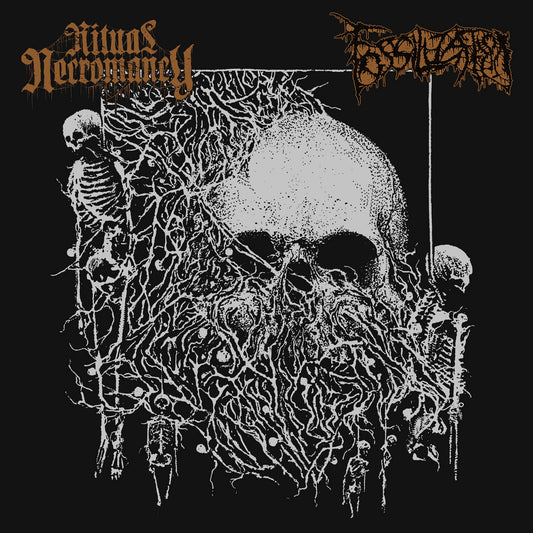 Ritual Necromancy / Fossilization "Split" LP